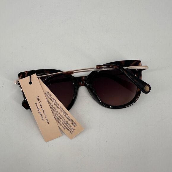 NWT BCBGeneration 1028 651 Womens Cat Eye Full Rim Sunglasses Blush Demi - Picture 7 of 11